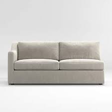 Notch Left Arm Sofa Crate Barrel