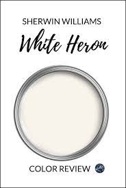 White Heron 7627 Paint Color Review