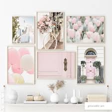 Girls Pink Wall Art Printable Wall