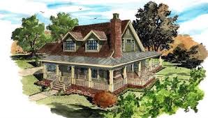 Country Farmhouse Style House Plan 1985