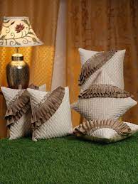 Buy Hosta Homes Beige Brown Velvet