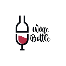 Wine Bottle Cafe Bar Line Outline Icon