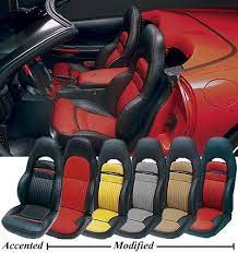 Z06 Corvette 2 Tone Custom Seat Covers