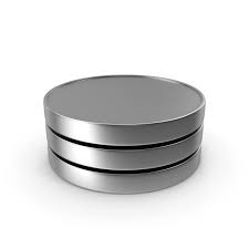 Silver 3d Data Base Icon Png Images
