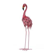 Luxenhome 34 In H Pink Flamingo