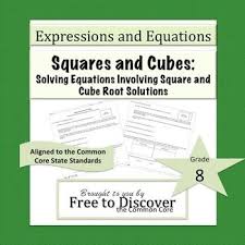 Cube Root Solutions Worksheet
