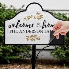 Home Personalized Magnetic Sign