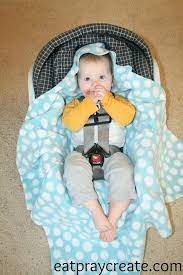 Diy Easy Car Seat Blanket Tutorial