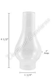 Mini Oil Lamp Chimney 6 1 1 4 X 4 1