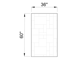 Cultured Marble Shower Wall Panel