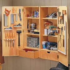 Wall Mounted Tool Storage Plans