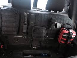 Molle Tactical Rear Seat Cover Show