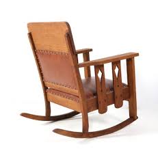Arts Crafts Mission Rocking Chair In