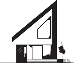Vector Emblem Simplistic Dwelling Mark