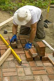 How To Build A Brick Garden Path A