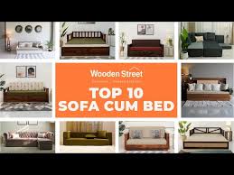 Latest Wooden Sofa Cum Bed Design