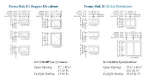 Northview Window Tech Specs