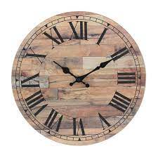 Stonebriar Collection 14 In Old Fashioned Roman Numeral Wall Clock