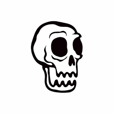 Premium Vector Human Skull Icon Logo