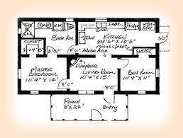 Adobe House Plan 1248