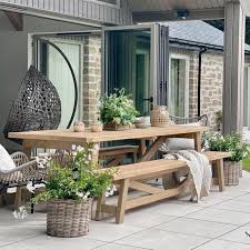 Outdoor Dining Table Swedish Terrace