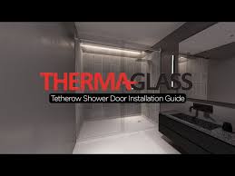 Tetherow Frameless Shower Door
