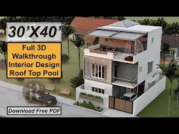 30x40 Feet Split Level House Design