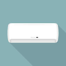 Wall Air Conditioner Icon Flat