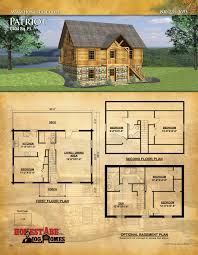 Floor Plans For Our Custom Log Cabin Homes