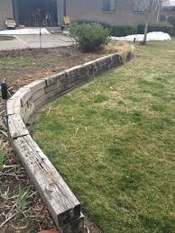 Remove Old Railroad Ties Replacing