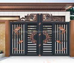 Chinese Style Aluminium Gates Villa