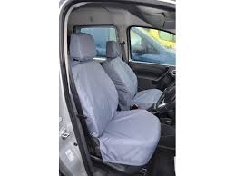 Nissan Nv250 2019 Onwards Waterproof Tailored Seat Covers Driver S Seat And Non Folding Passenger Seat Grey