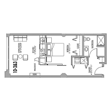 Floor Plan 1d Junior House Lofts