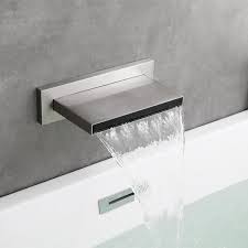 Wellfor Waterfall Tub Faucet Wall Mount