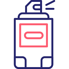 Spray Paint Generic Outline Color Icon