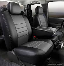 Gray Leatherlite Custom Seat Cover