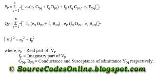 Power Flow Newton Raphson Method