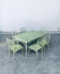 Calcutta Faux Bamboo Outdoor Dining Set