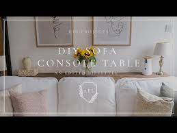 Diy Sofa Console Table Under 100