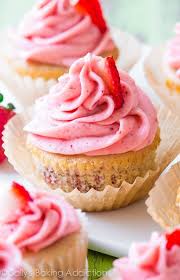 Strawberry Cupcakes With Strawberry