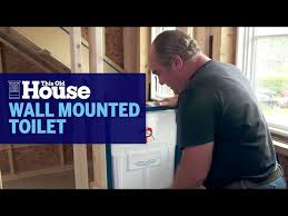 How To Install A Wall Mounted Toilet