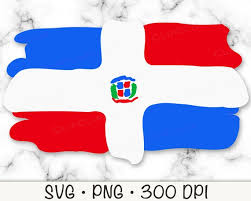 Dominican Republic Flag Drawing Svg