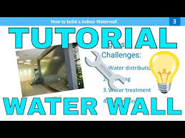 Water Wall Indoor Waterfall Tutorial