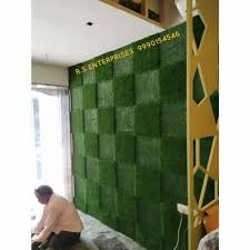 Pp Artificial Grass Green Wall At Rs 60