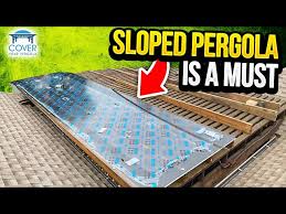 How To Add A Slope To Your Pergola