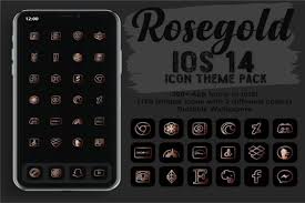 Rose Gold App Icons Ios 14 Graphic By