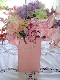 Big Canister Centerpiece Flowers