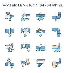 Pipe Leak Icon Stock Vector By