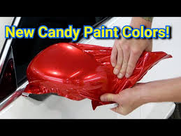 New Vinyl Wrap New Candy Paint Colors