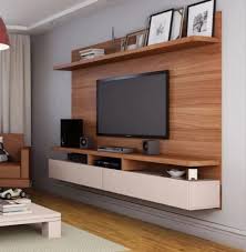 Wall Mount Engineered Wood Living Room
